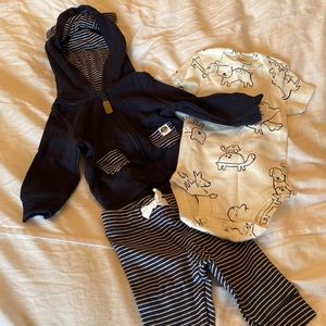 Baby 3 piece basic set